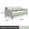 3-Seater( Light gray&Matcha green)