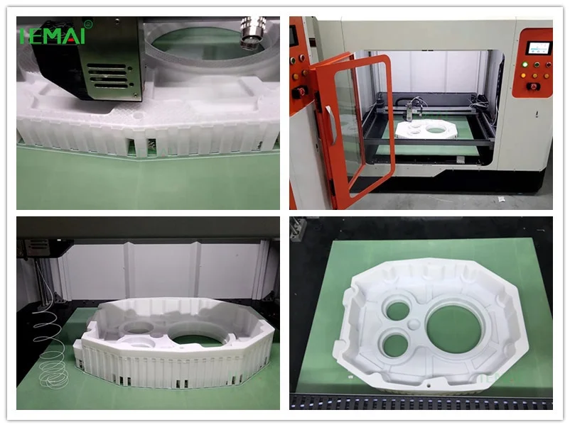 Large 3D Printing System - 750x750x750mm Printer with Dual