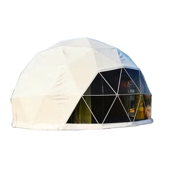 2024 Hot Selling Customized Outdoor Glamping Tent Hotel Geodesic Dome Tents Sharif  Domes Tent With Decoration