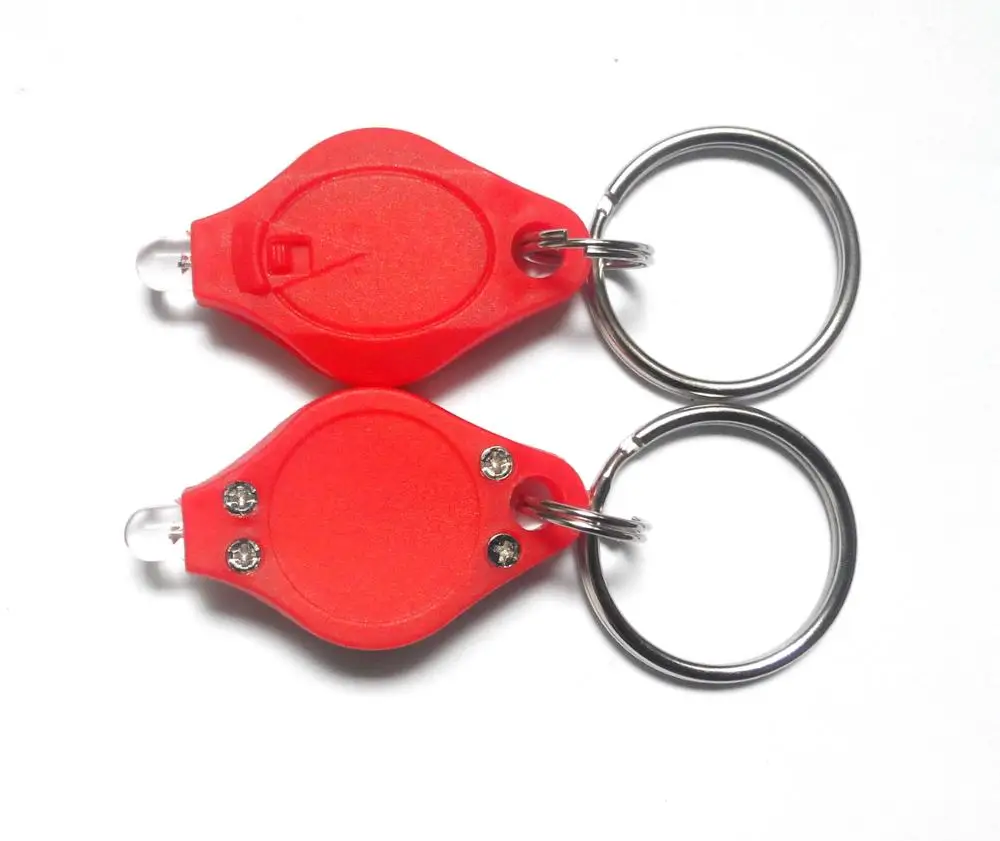 Micro Light LED Keychain Flashlight Light Mini Torch Led Key Chain Ring Led Bulbs