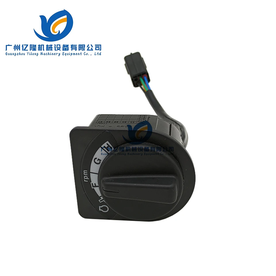 Excavator EC220D EC250D EC300D EC380D EC480D Dial Fuel Selector Unit Throttle Knob Gear Switch 14725311 VOE14725311 VOE1465977