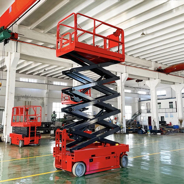 8 Meters Shear Fork Lift Electro-hydraulic Lift Platform Mobile Lifting ...