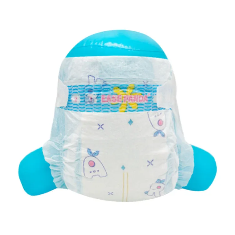 The Most Popular Relaxed Panda Super Dry Comfortable Baby Diaper with Colored Packing Bags Baby Diapers in China