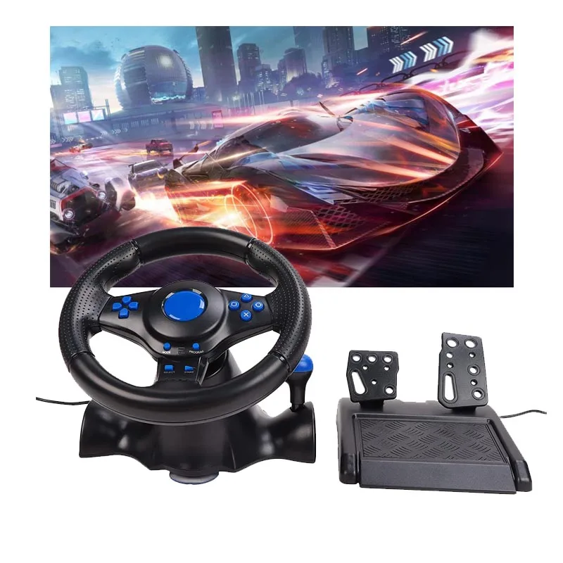 7in1 Gaming Racing Wheel for PlayStation 4 & PC