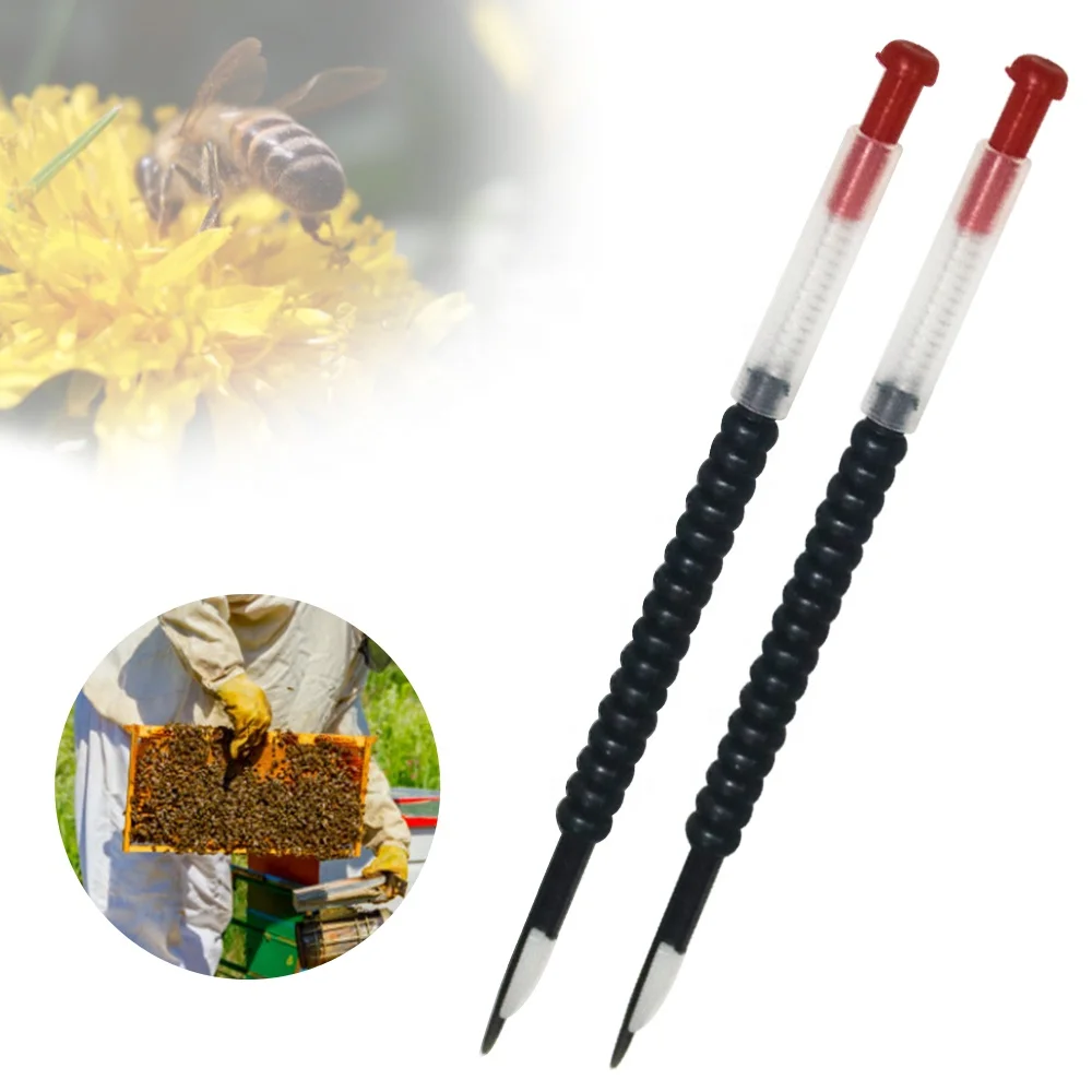 10 Pcs Beekeeping Chinese Queen Rearing Grafting Tools Retractable End 