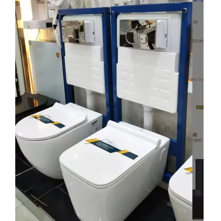 CE European Fix in Wall Concealed tank for Wall Hung Water Closet Conceal Cistern for Bathroom Wall Mount Toilet