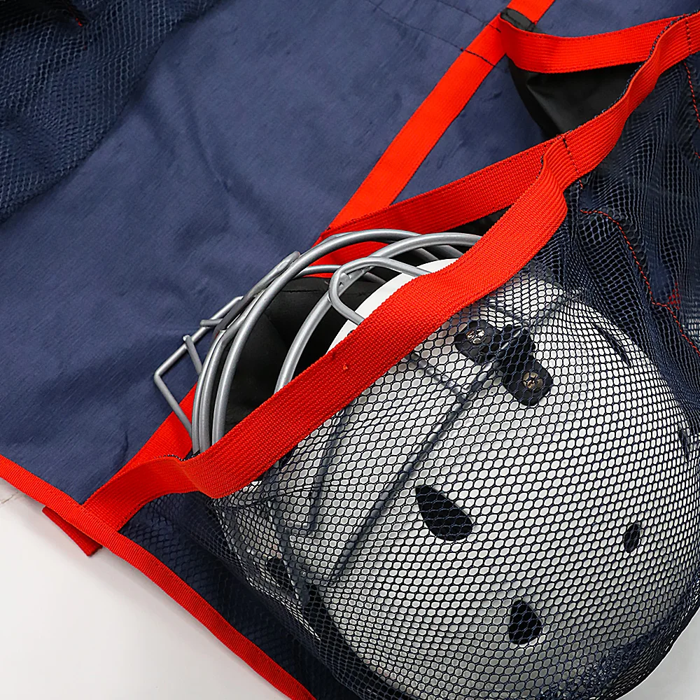 Kopbags Wholesale Custom Hanging Baseball Helmet Bags Holds 12 Helmet Organizer for Baseball and Softball Teams manufacture