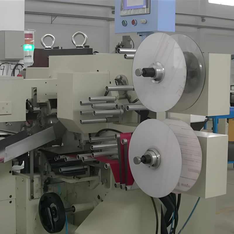 Automation Multishape Square Ball  Chocolate Fold Aluminum Foil Wrapping Packaging Machine
