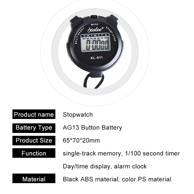 Digitale LCD Stoppuhr Chronograph Timer Zähler Spo... - Grandado