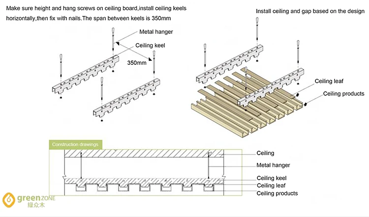 Wpc Profile Slat Ceiling Wpc Wall Panel For Indoor - Buy Wpc Profile ...