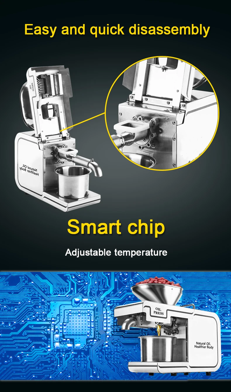 Hand Oil Pressing Machine Manual Oil Press Expeller Extractor