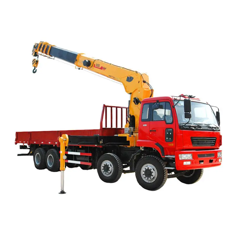 Cargo Truck Crane 10 Ton - High Load Moment & Hydraulic Power