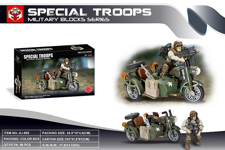 Multiple Styles Military Action Figures - Special Forces Toys