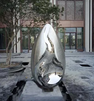 金属アート抽象彫刻屋外装飾現代翼彫刻| Alibaba.com