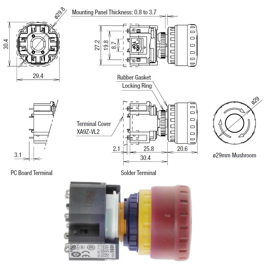 Radial R800 9414 adaptateur secteur PSU 4 broches pour Power