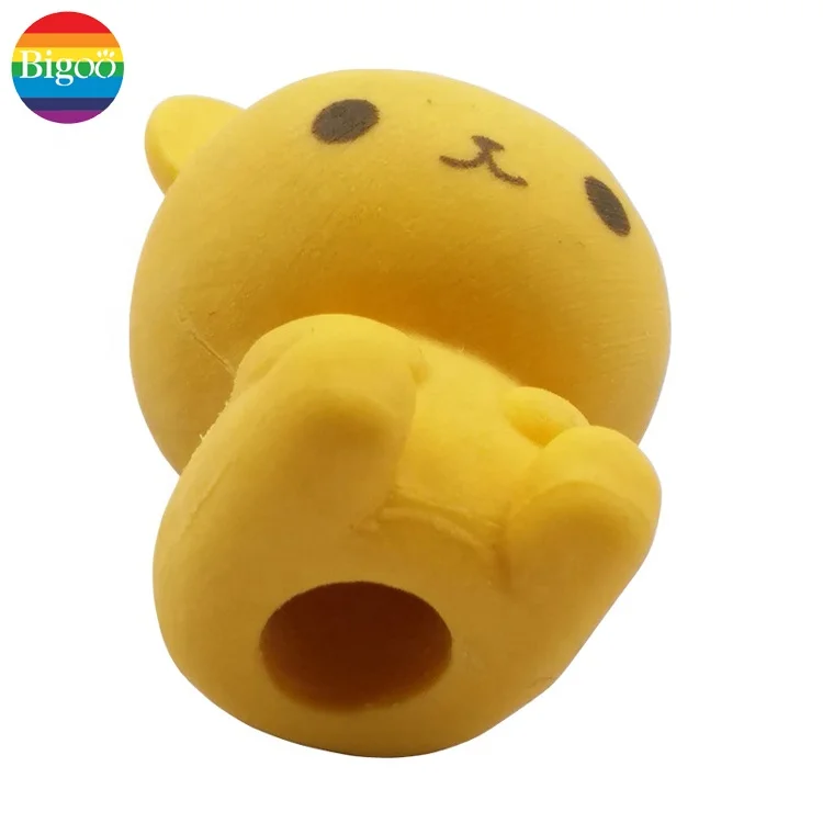 Смешанные 3d Животные дизайн карандаш Топпер ластик индивидуальные канцелярские принадлежности для детей и