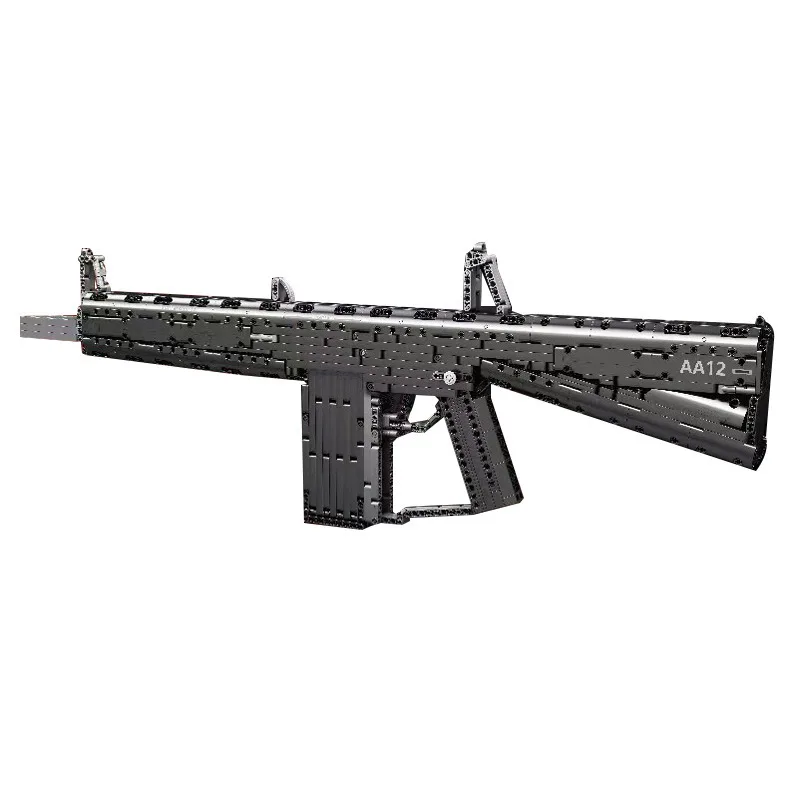 Yuxing Model King 14019 Assmbled Building Blocks Toys Compatible with for Lego Realistic Shotgun Model with Military Theme