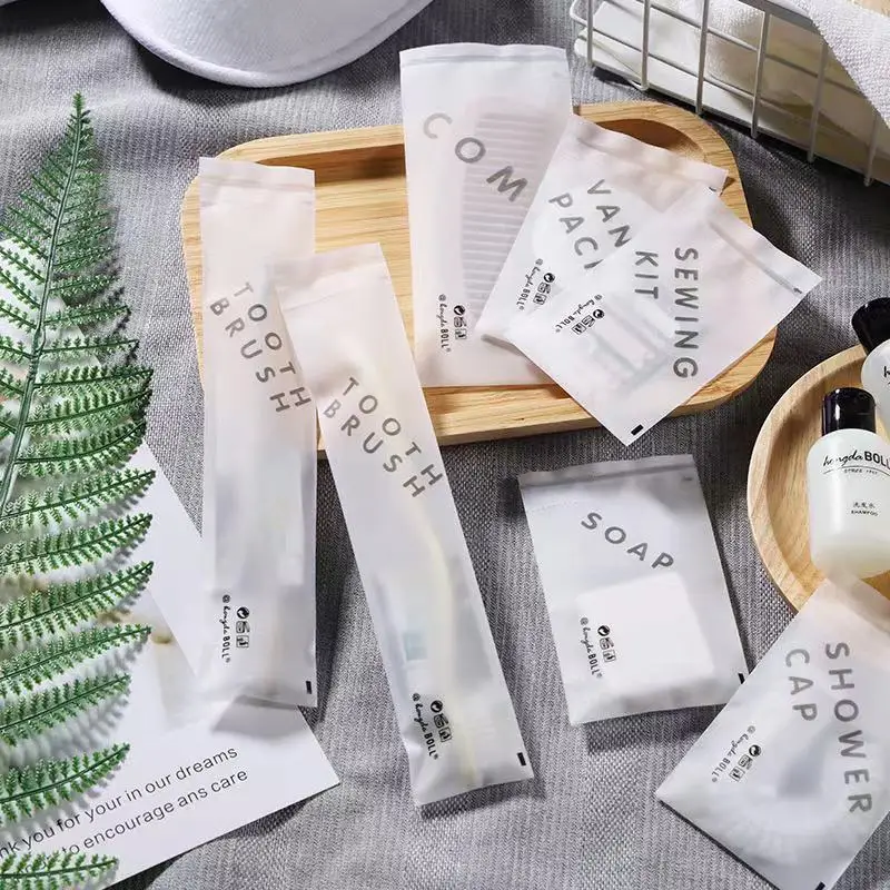 Hotel Supplies Disposable Hotel Toiletries Luxury Customized Hotel Bathroom Amenities Set Kit