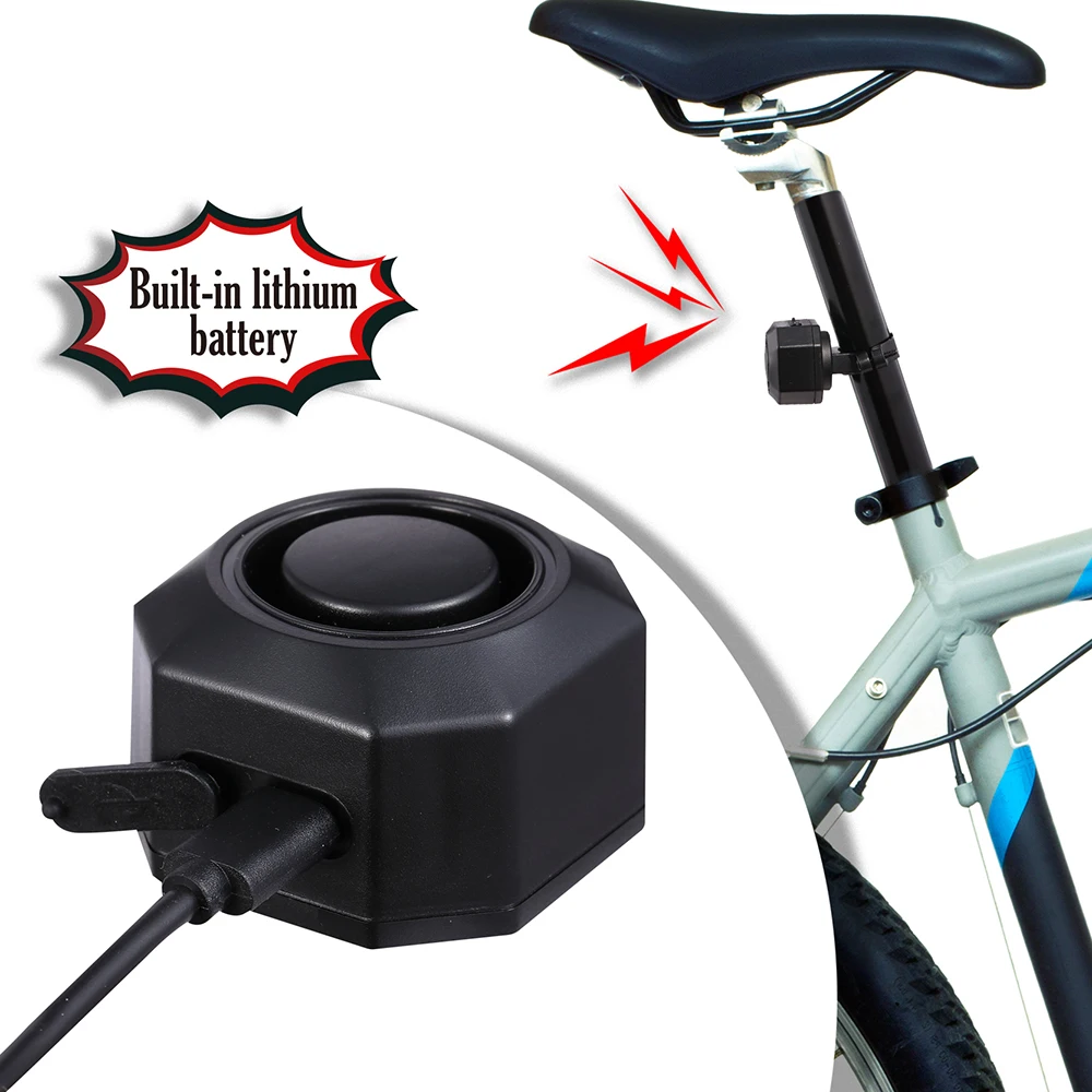 Ip65 Waterproof Bike Anti-theft Alarm System Controller For