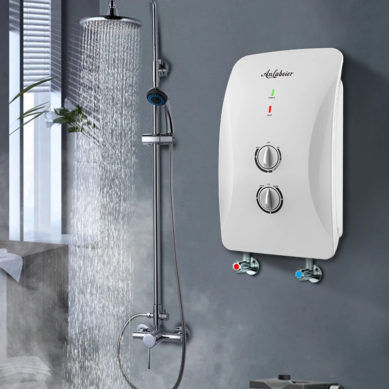 Super Ducha Instant Electric Heater with Memory Function Multi Point Hot Water Supply for Whole House Geyser
