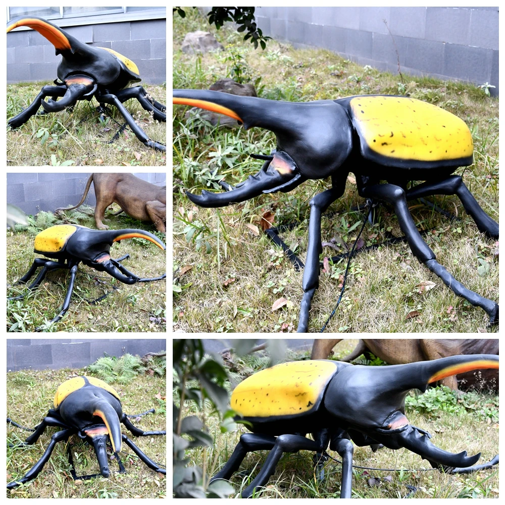 Life Size Animatronic Insect Model Zoo Robotic Insects for Theme Park
