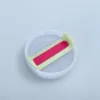 White main body-light green rose silicone