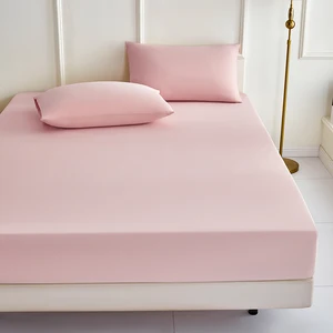 Quilted Knitted Breathable Waterproof Mattress Protector Anti-mite Anti-bacterial Fitted Sheet Pillowcase Oeko-Tex Certified