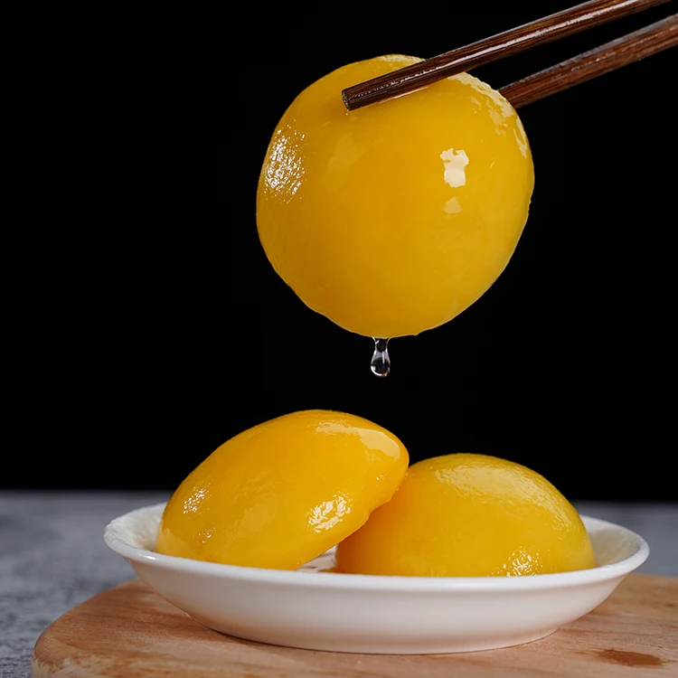 425g/820g/3000g Canned Yellow Peach  in Light Syrup Canned Peach Halves