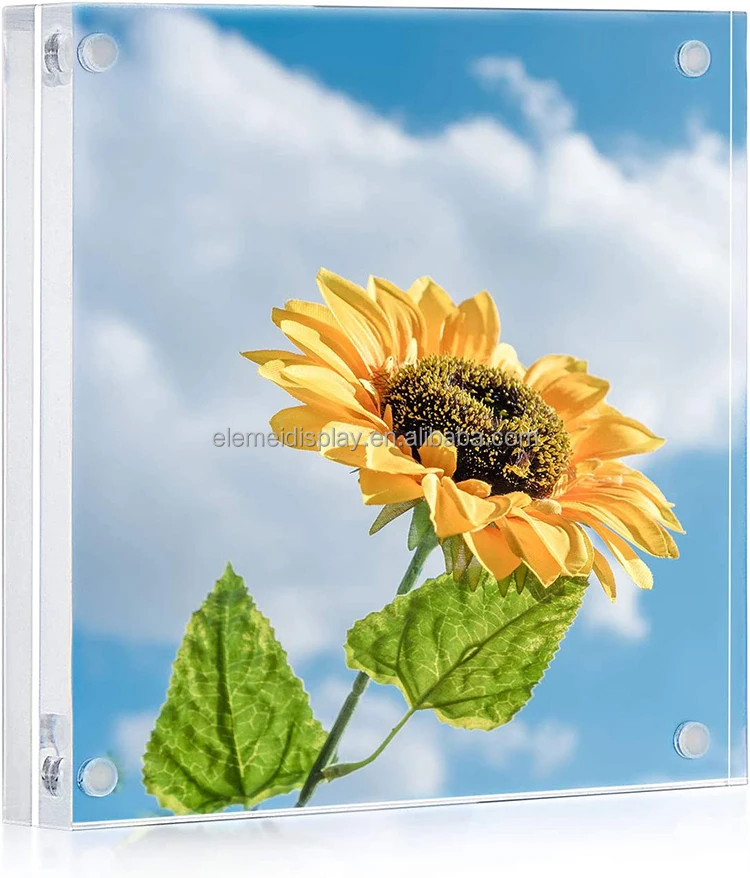 Clear Acrylic 5x5 Inch Picture Frame Buy Frame