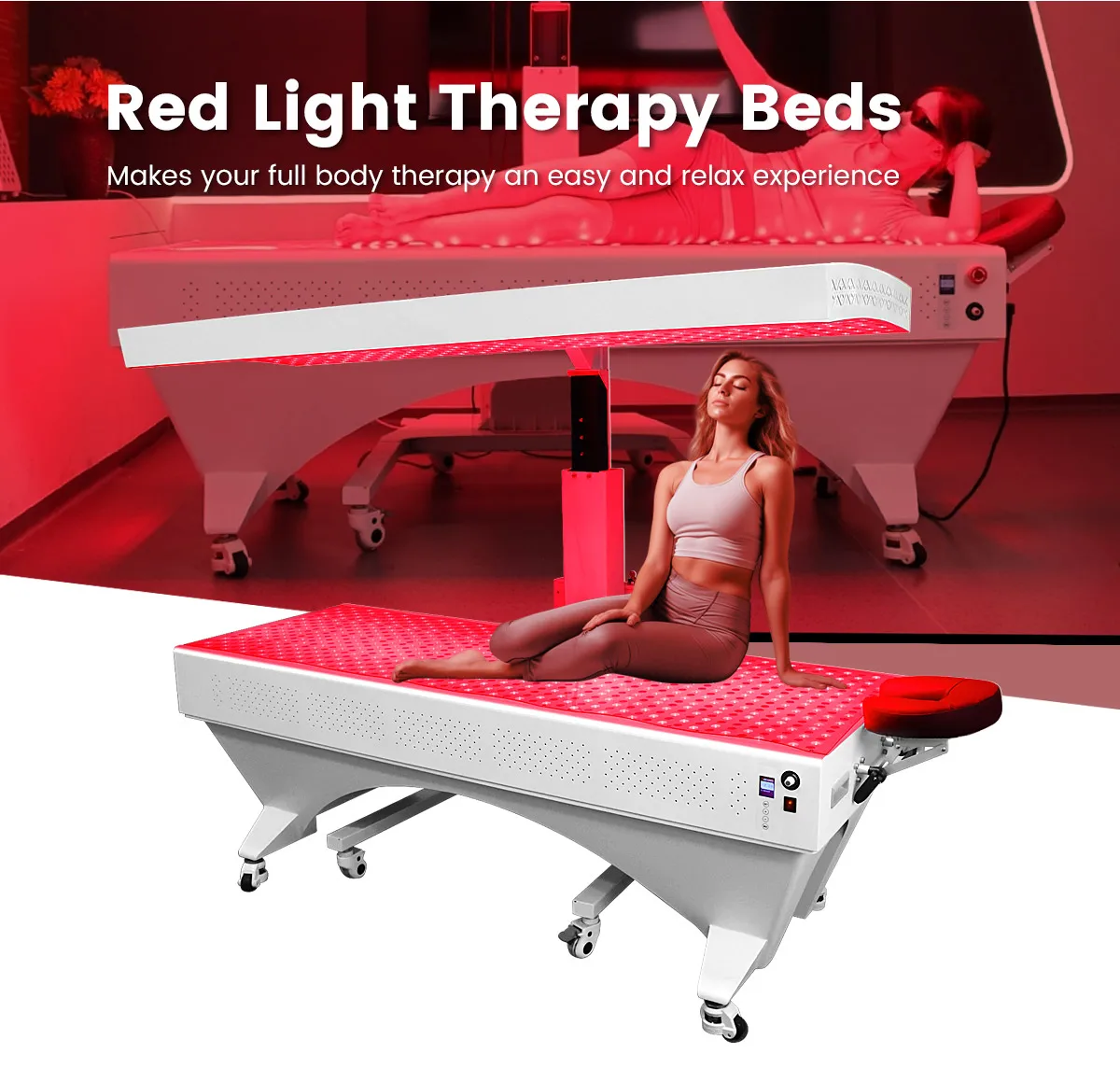 Customized 1000pcs Led Light Therapy Machine 660nm&850nm Red Light
