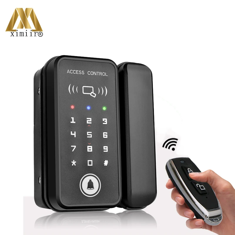 Electronic Smart Door Lock Fingerprint Password IC Card  Remote Control Security 