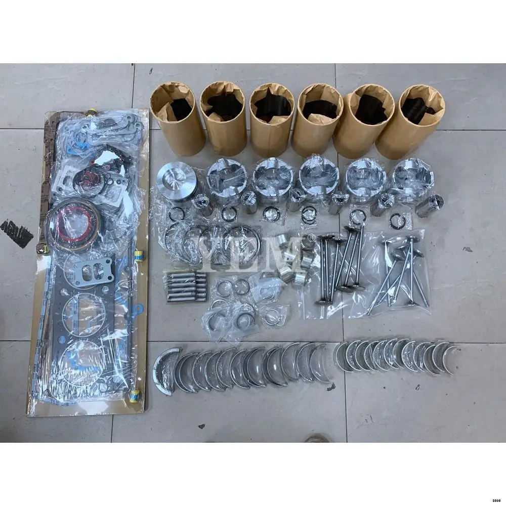 Factory Price Genuine 3116 Rebuild Kit With Cylinder Gasket Kit Piston Rings Liner Bearing Valves for Caterpillar