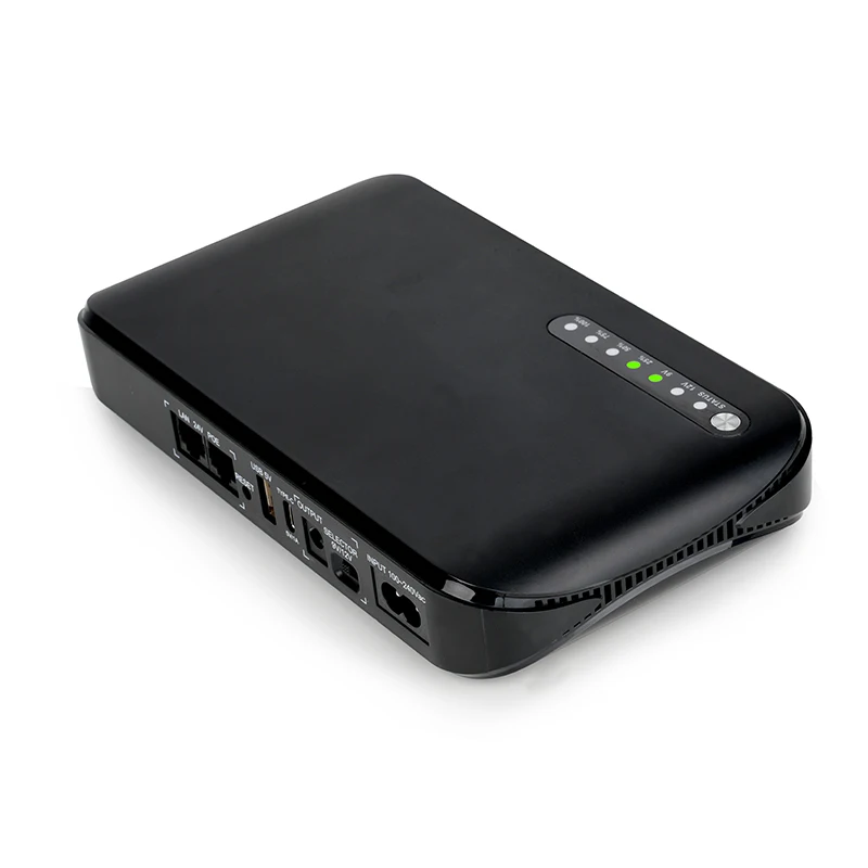 SKE mini UPS 5 V 9 V y 12 V enrutador y antena wifi DC UPS 18W LiFePO4  batería 20000 MAH para enrutador y módem DC 9 V 12 V POE15V 24V| Alibaba.com