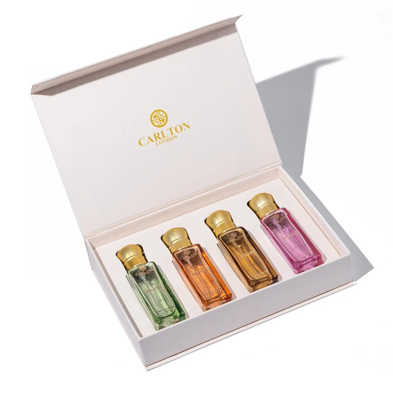 White OEM Printing Luxury Cosmetic Box Paper Cardboard Perfume Box ...