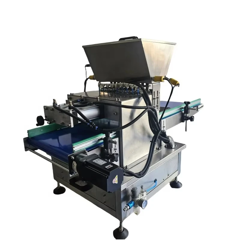 Automatic Mint Hard Candy Depositor Universal Small Scale Gummy Coconut Sugar Mold Form Make Machine Lollipop Candy Depositor