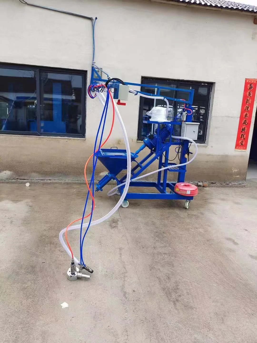 GRC Fiberglass Spraying Machine - High Efficiency Mortar Equipment