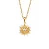 zircon, water-wave chain, hollow-out, radiating