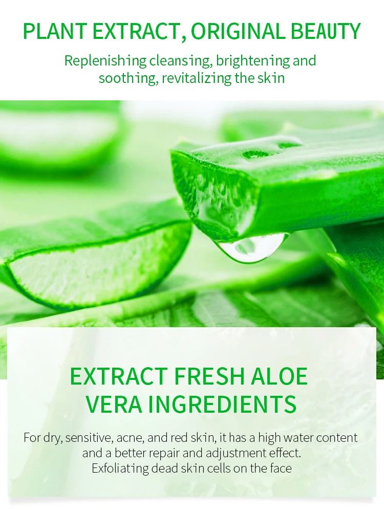 New Coming DR RASHEL Aloe Vera Pore Refine Face Wash 100g