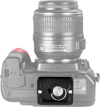 NEEWER Universal Arca Type Quick Release Plate All Metal with 1/4 Inch Screw Fits Standard Arca Type Clamp for Camera Tripod detail image