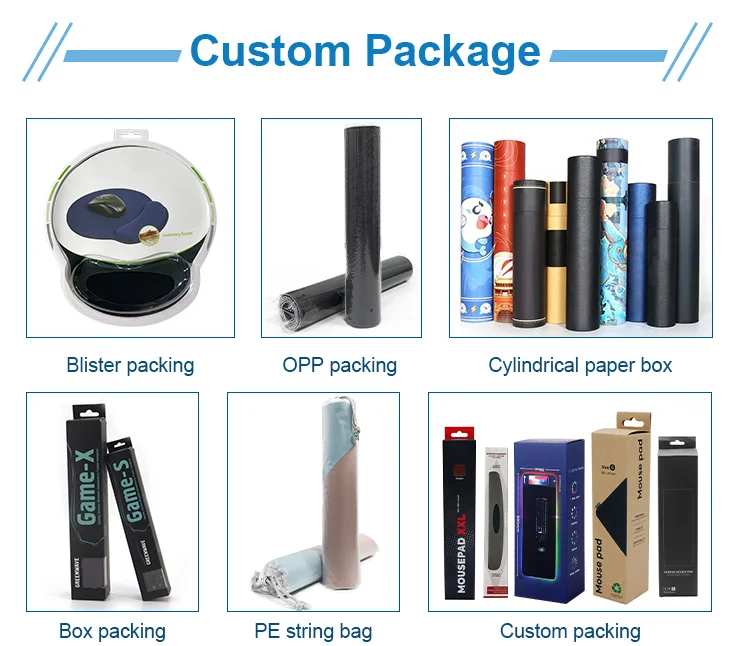 Custom Logo Memory Foam Desk Mat Gel Keyboard Desk Pad And Gaming Mouse