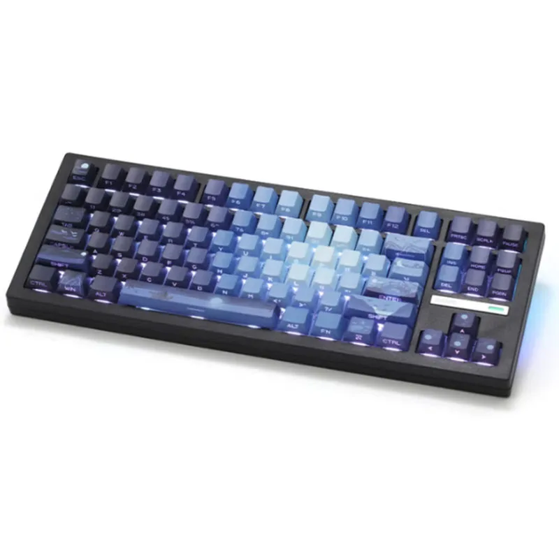 ゲーミンキーボード Amazon | YUNZII YZ87 ガスケット搭載 メカニカル