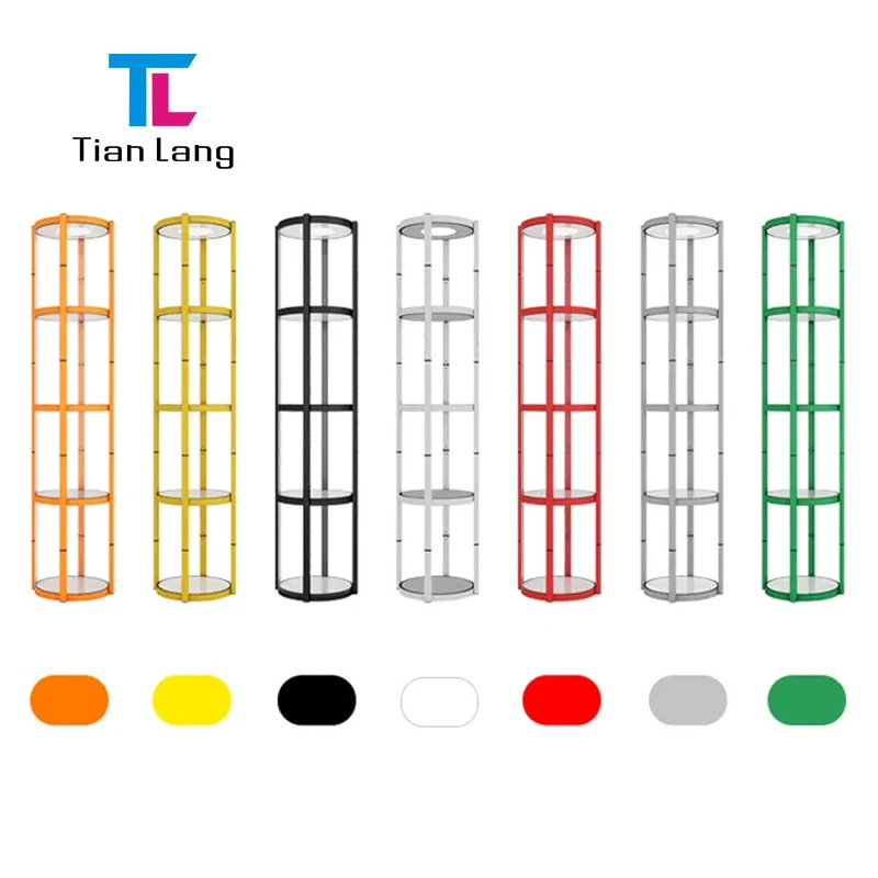 TianLang Kandev Eksponeerimisraam Kaubandusmärgid Twist Tower Odav Showcase Promootsiooninäitamine