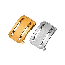 Carosung Custom Luxury Stainless Steel Automatic Belt Buckle for 35MM Belts