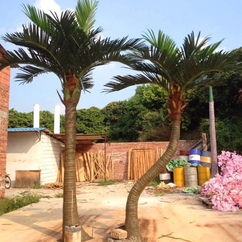 Artificial Outdoor Coconut Palm Tree For Shopping Mall Buy Palm Trees