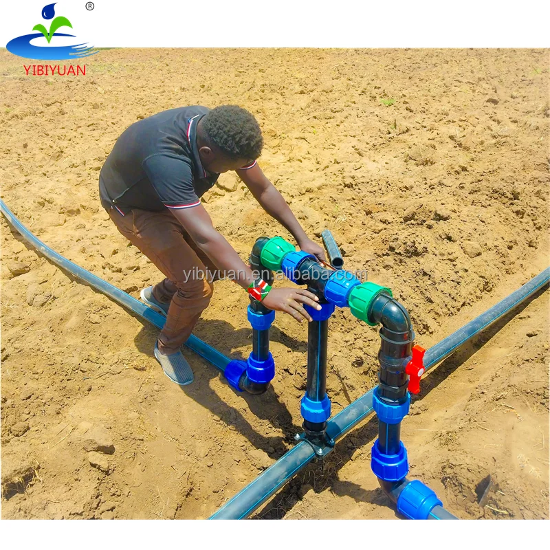 Watering Irrigation Agricultural Farm System Equipment PE POLY PIPE  Elbow  CONNECTOR Fittings Accessory  for Irrigation