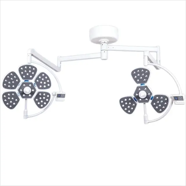 Factory Direct Medical LED Surgical Light Durable Shadowless Light Hanging Design in Plastic and Metal Electric Power Source