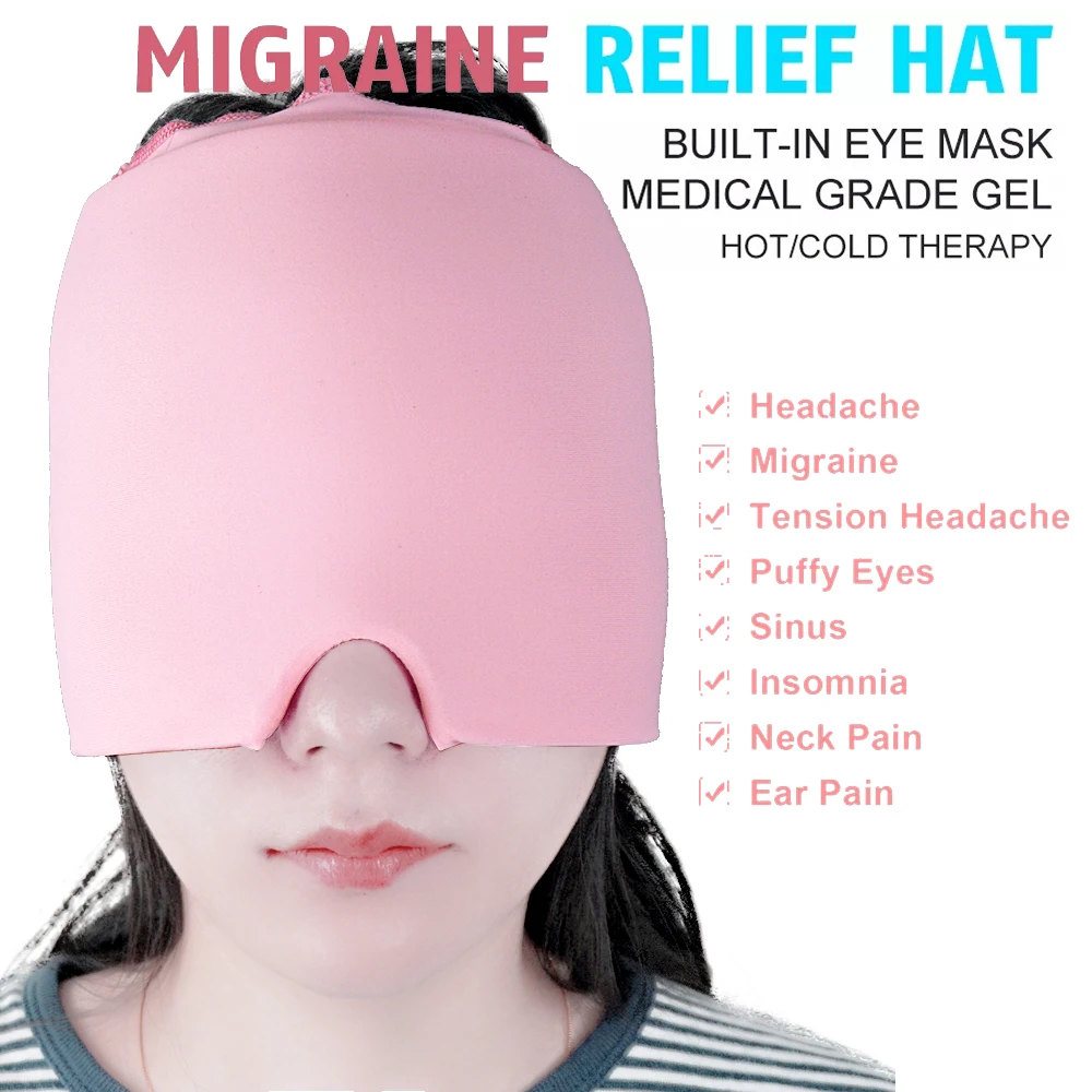 Fitting Gel Headache Comfortable Stretchable Cold Compress Headache