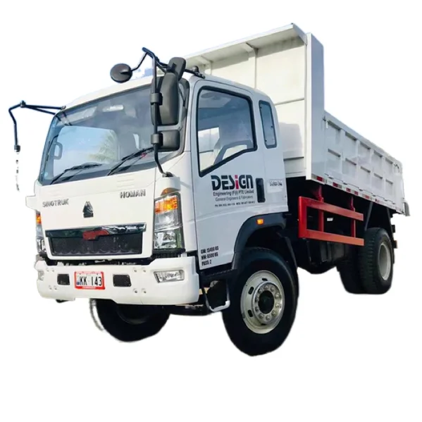 Sinotruk Howo Light Dump Truck CDW 4x2 Mini Air Suspension Euro 2 Diesel Fuel New Condition LOW Price