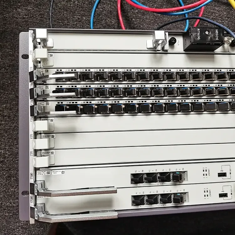 MA5800-X7 10G 2 * PILA MPLA DC GPON OLT SmartAX ma5800 olt Оптический Терминал