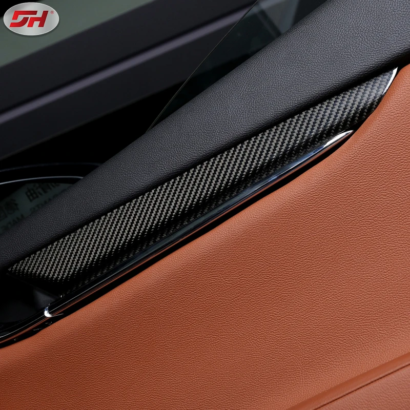 For 2017-up Maserati Quattroporte M156 10pcs carbon fiber interior dashboard panel trims paste type new model